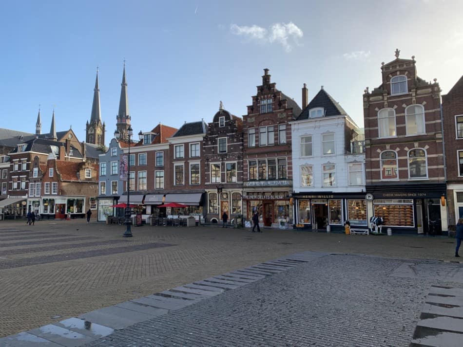The Market Square in Delft