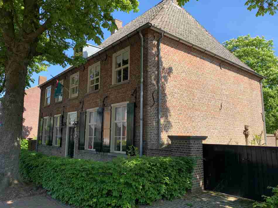 The parsonage in Nuenen where Vincent van Gogh lived for two years