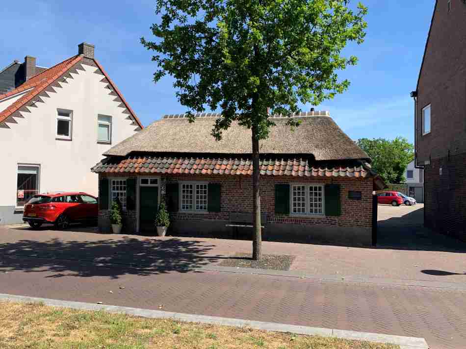 An old cottage in Nuenen in which van Gogh rented a room to paint