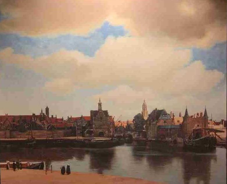 View of Delft, a painting by Johannes Vermeer