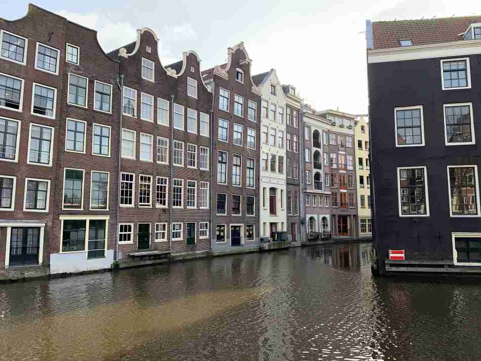 The Oudezijds Voorburgwal in Amsterdam
