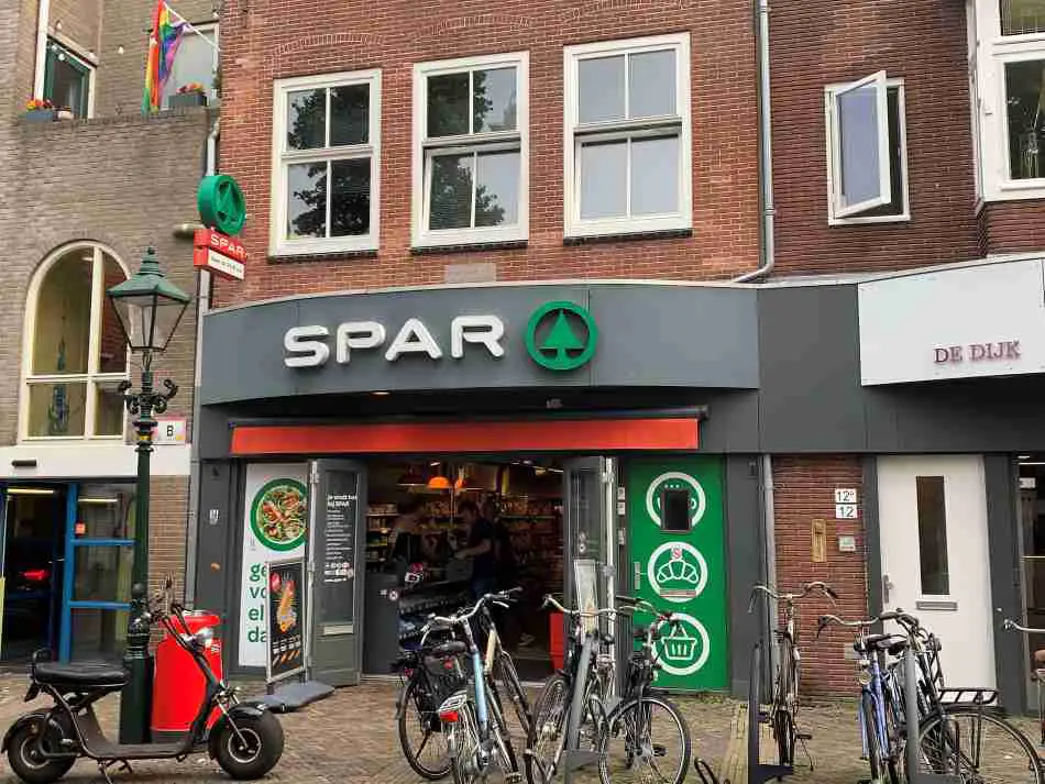 A SPAR supermarket in The Netherlands