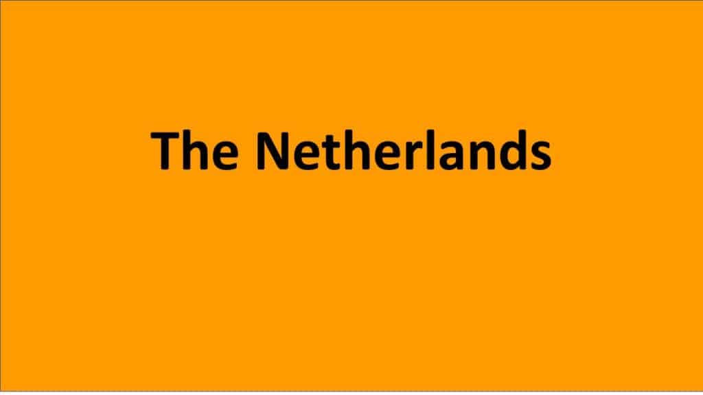 Why Is The National Color Of The Netherlands Orange?