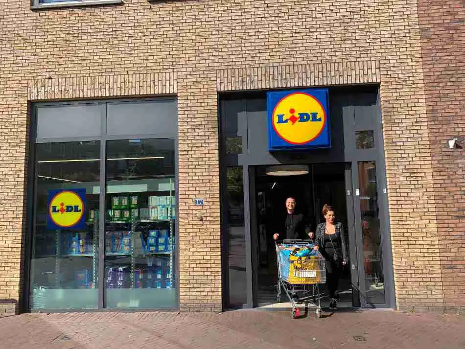 A LIDL supermarket in The Netherlands