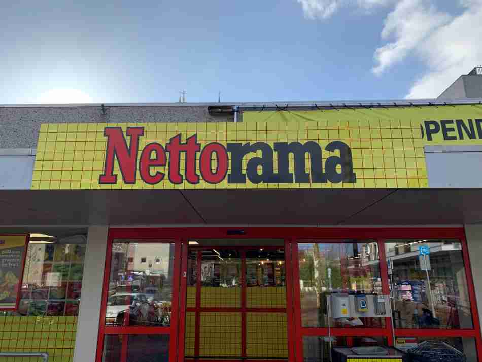 Nettorama supermarket in The Netherlands