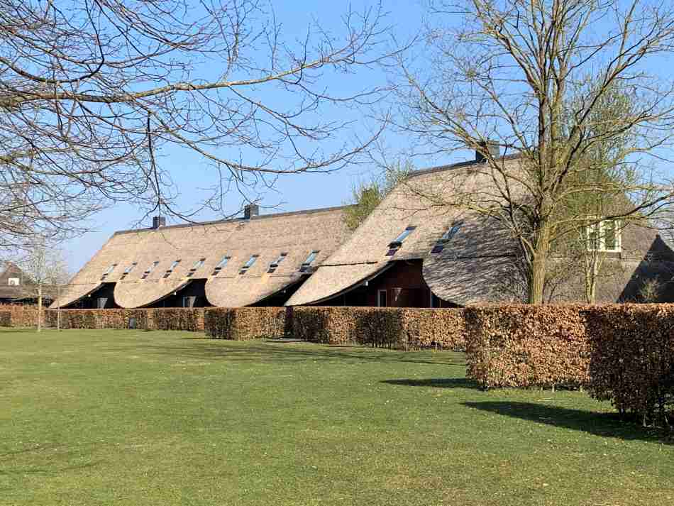 A row of cottages at Hof van Saksen