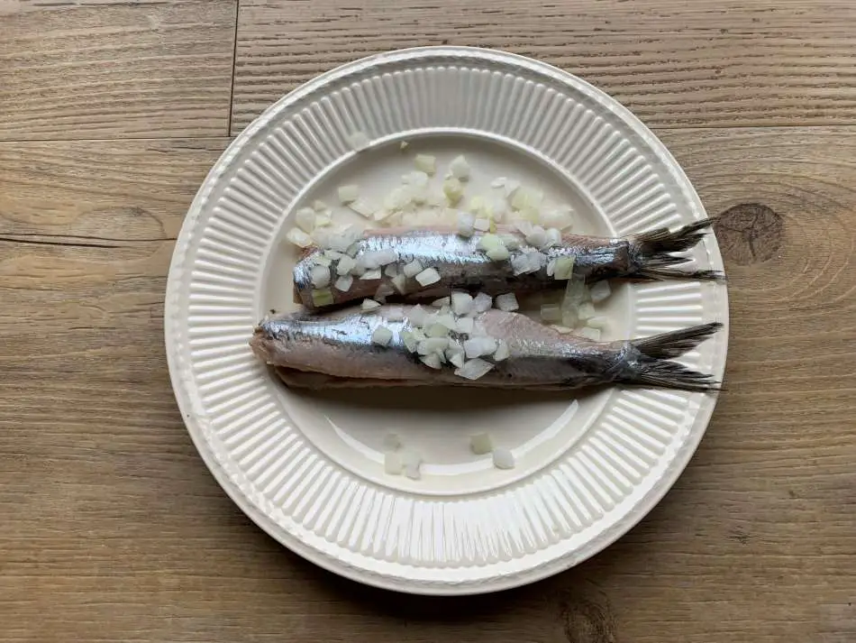 Raw Herring is popular in The Netherlands