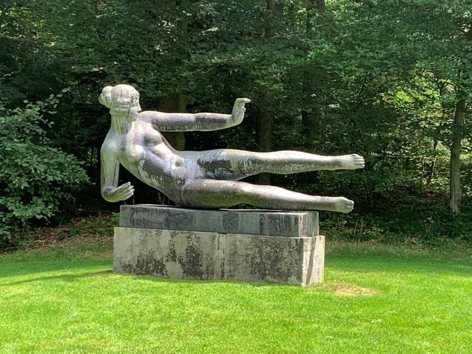 The Sculpture Garden of the Kröller-Müller Museum in Otterlo