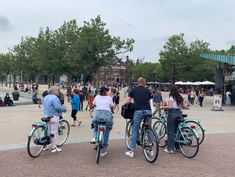 biking tour in Amsterdam, one of the most fun things to do in The Netherlands