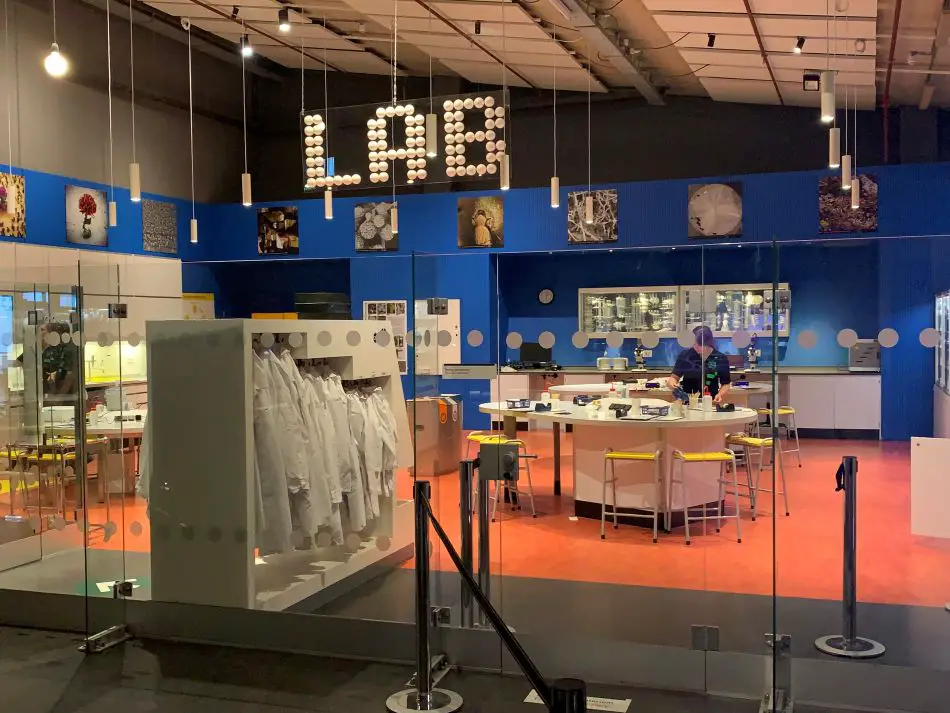 The Chemistry Laboratory in the NEMO Science Museum in Amsterdam